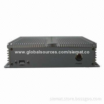 Sized 214*200*55mm Fanless Industrial Computer with 2GB RAM